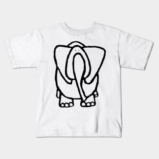 Cute Elephant Kids T-Shirt